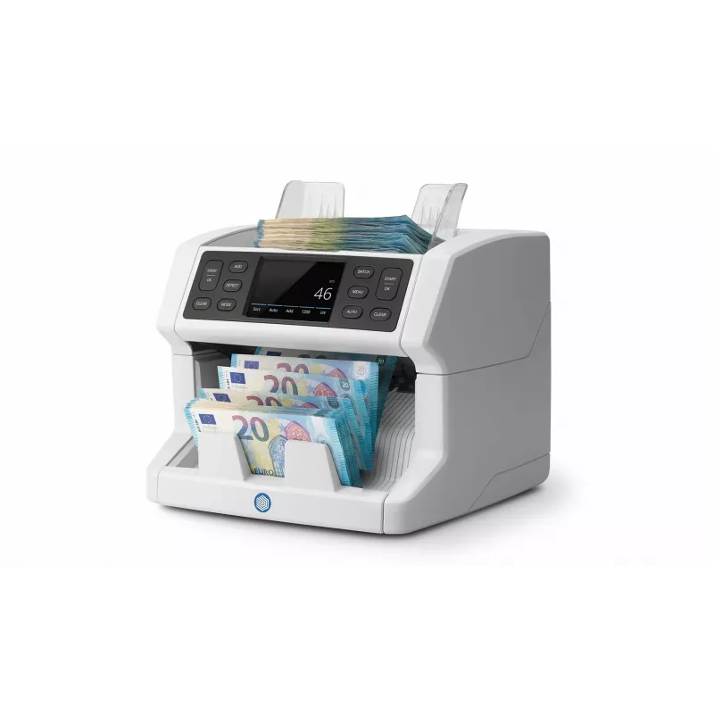 Banknošu skaitīšanas mašīna Safescan 2850 Balta LCD AC 110-240V