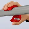 KNIPEX manuālais cauruļu griezējs PVC un blīvējošām uzmavām