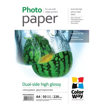 Photo Paper High-gloss Colorway PGD220050A4 A4