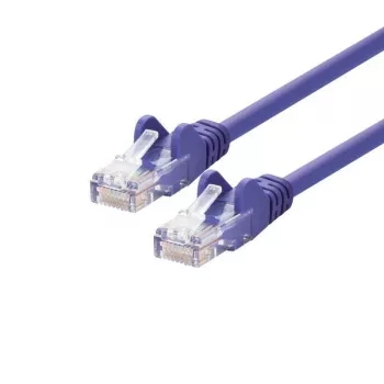 Tīkla kabelis LOGON TCU55U0025P Cat5e U/UTP (UTP) violets 2,5 m RJ-45 zeltīti kontakti