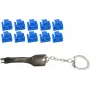 Porta bloķētājs ShiverPeaks 08-01034 RJ-45 zils tīkla drošībai