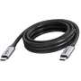USB-C uz USB-C kabelis VISION TC 5MUSBC/BL — 5 m, 24 kontaktu, 100W, 20 Gbps
