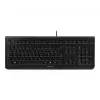 CHERRY KC 1000 klaviatūra Universāla USB QWERTY Itāliešu Melna