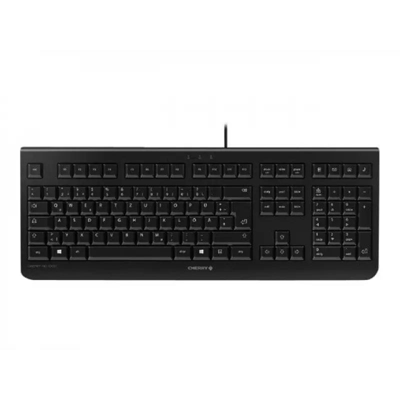 CHERRY KC 1000 klaviatūra Universāla USB QWERTY Itāliešu Melna