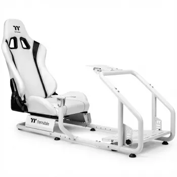 Sim rig platformas grīdas stiprinājums THERMALTAKE Sim Rig Floor balts simulatora kabīnei — balta apdare