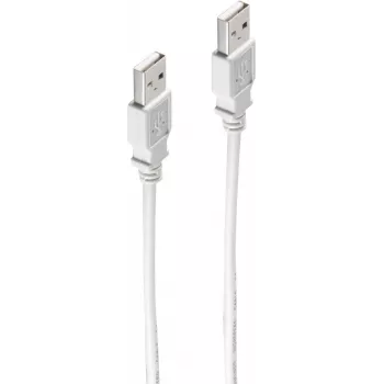 ShiverPeaks BS77003 USB kabelis, 3 m, USB 2.0, pelēks