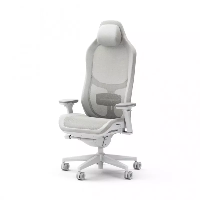 Fractal Design Refine Mesh spēļu krēsls - gaiši pelēks