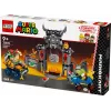 LEGO konstruktora komplekts 72039 Super Mario Bowser cietoksnis ar Mario kartingu, interaktīvs rotaļu komplekts