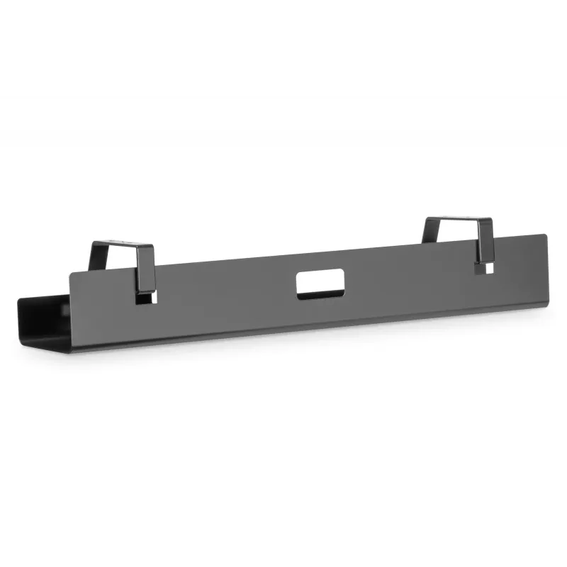 Digitus DA-90450 Kabeļu pārvaldības tvertne 600x135x108mm Melns tērauds 1