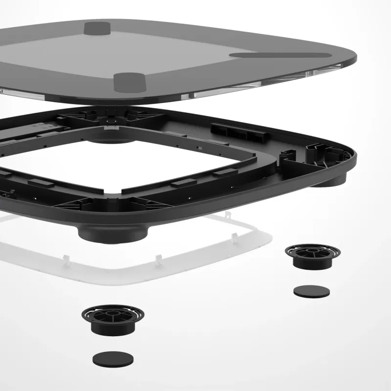Ķermeņa analizatora vannas svari HoMedics SCL-B200-BK3R