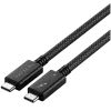 Satechi ST-YTB100K Thunderbolt kabelis 1 m 40 Gbit/s Melns