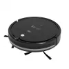 Robot vacuum cleaner TEESA Smart VAC 2 — apaļš, melns, 1000 Pa sūkšanas jauda, 9,6V/2000mAh Li akumulators, 0,2 L putekļu kaste, Wi‑Fi, automātiska atgriešanās