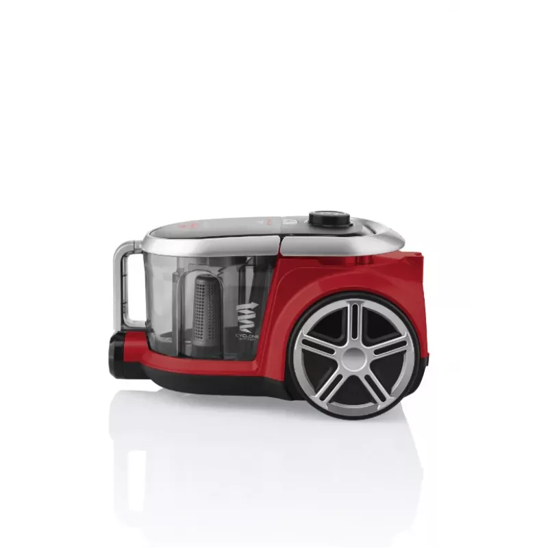 ETA | Putekļsūcējs | ETA351790000 Stormy Turbo | Bez maisa | Jauda 800 W | Putekļu tvertnes tilpums 2,2 L | Melns/Sarkans