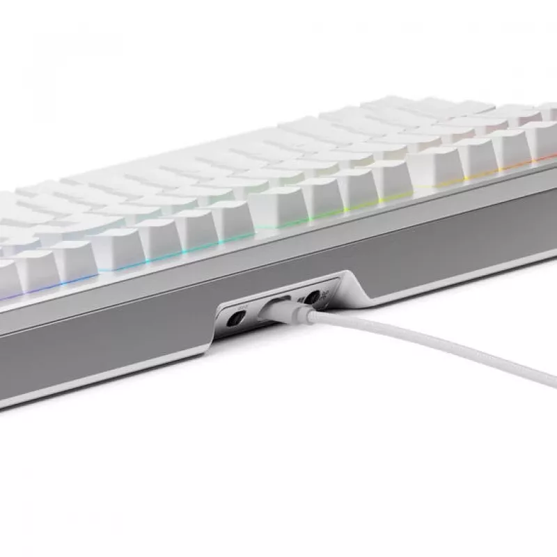 Mehāniskā tastatūra GLORIOUS GMMK 3 Pro 100% salikta ANSI US izkārtojums, Fox slēdži, sudraba