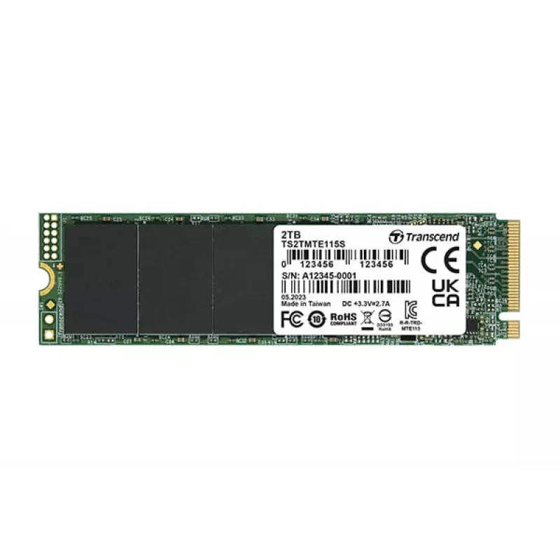 SSD disks Transcend 1TB M.2 PCIe Gen3 x4 NVMe TS1TMTE115S