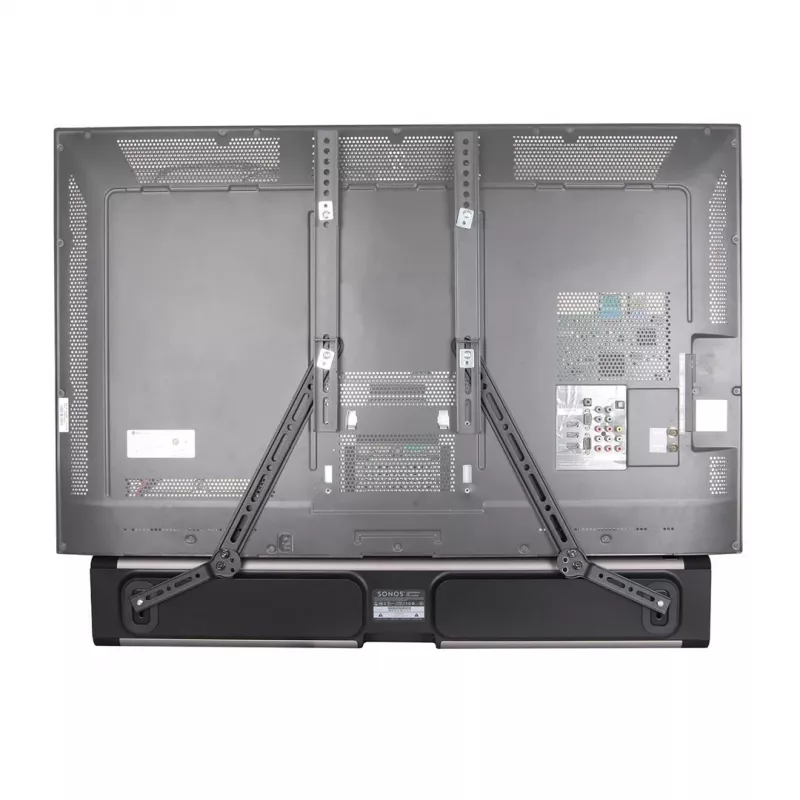 Maclean MC-912 universāls skaļruņu joslas stiprinājuma turētājs TV montāžas regulējams VESA 23 - 65 15 kg