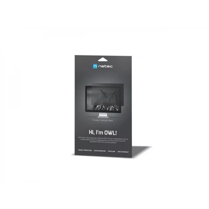NATEC NFP-2287 privātuma filtrs 40,6 cm (16 inch) monitoram/klēpjdatoram bezrāmja privātuma filtrs 2H