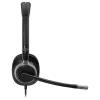 Monaural USB vadu austiņas Poly Mission 615 — svars 117,5 g