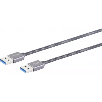 USB kabelis S/CONN 13-37010 USB 3.2 Gen 2 0.5m