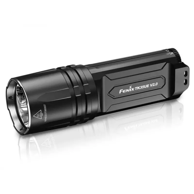 Fenix TK35UE V2.0 Melns rokas lukturītis ar LED