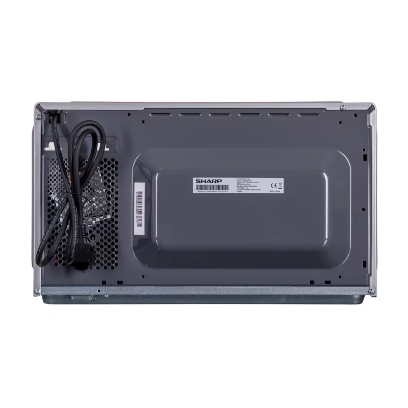 Mikroviļņu krāsns Sharp YC-MS252AE-S, uz galda virsmas, 900 W, 25 L, 11 jaudas līmeņi, skārienjutīga vadība, sudraba