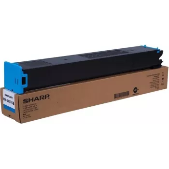 Sharp tonera kasetne MX61GTCB zilā krāsā saderīgiem Sharp printeriem, modelis MX61GTCB