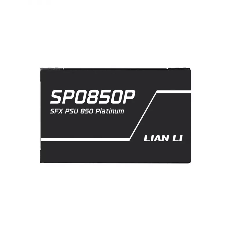 Barošanas bloks Lian Li SP Series Platinum SFX 850W pilnībā modulārs PCIe 5.1 ATX 3.1 (G9P.SP0850P.B000.EU)