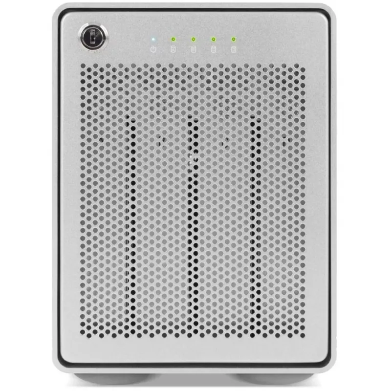 Mercury Elite Pro Quad, disku korpuss, sudraba, USB 3.2 Gen 2, gatavs RAID
