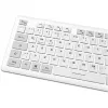 Sharkoon OfficePal K30W baltā Vācijas izkārtojuma gumijas taustiņu tastatūra
