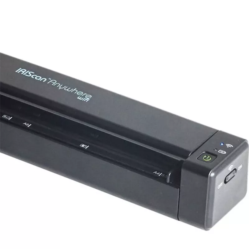 Rokas skeneris I.R.I.S. IRIScan Anywhere 6 WiFi 1200 x 1200 DPI Melns