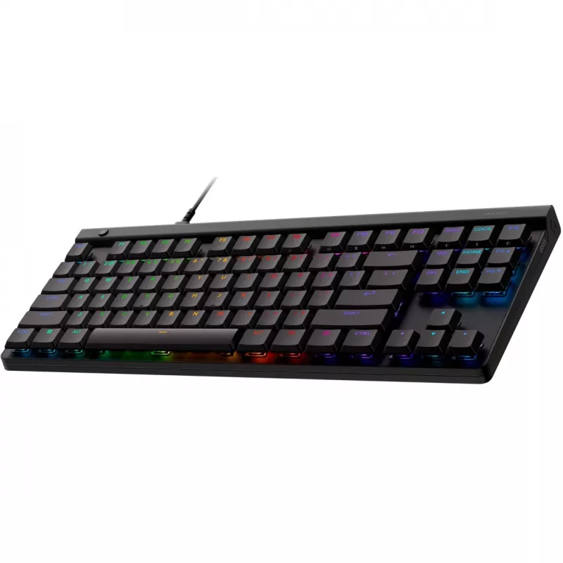 Logitech G G515 tastatūra spēlēm USB QWERTZ čehu melna mehāniskā RGB