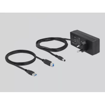 DeLOCK ārējais 5 Gbps USB centrmezgls ar 10 portiem + slēdzis