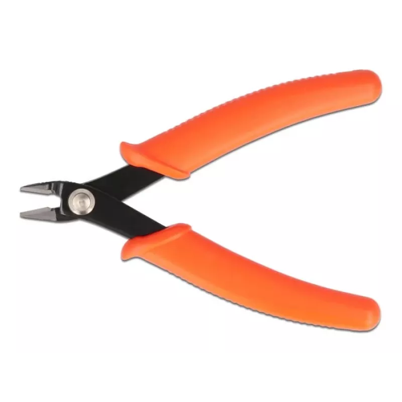 Diagonālās knaibles DeLOCK Side cutter oranžas 12,7 cm