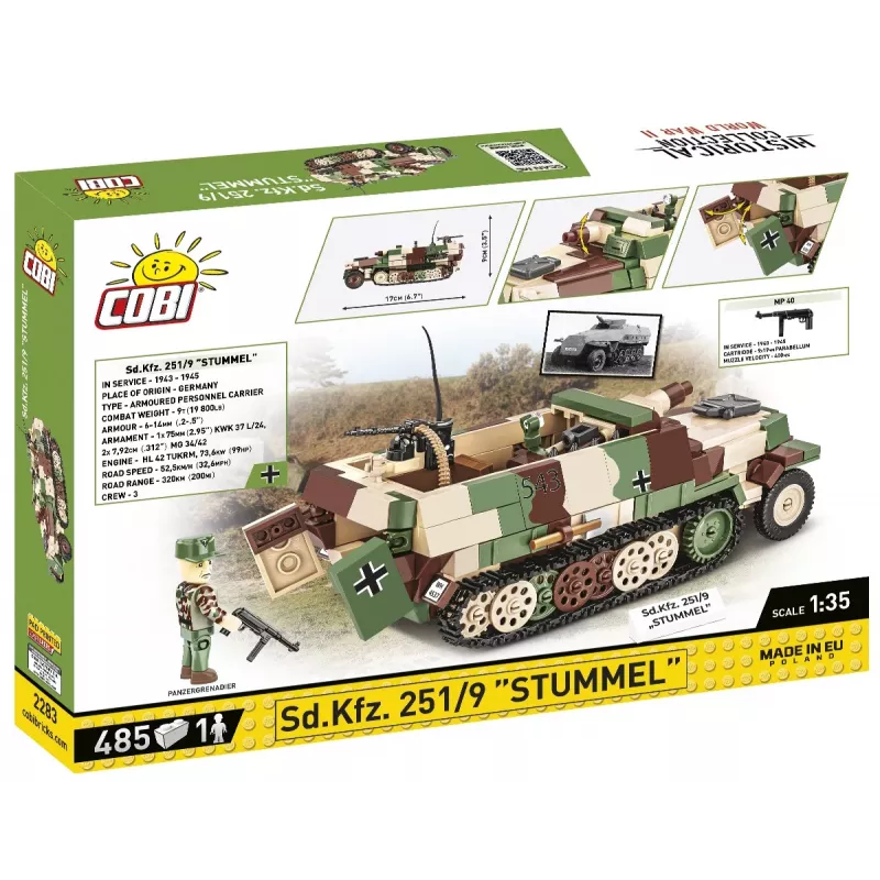 Sd.Kfz. 251/9 Stummel, Konstruktionsspielzeug