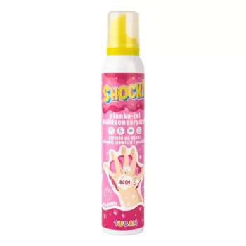Slime TUBAN Tuban SHOCK! Multisensoru putu-želeja Zemeņu 200 ml (sarkana)