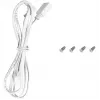 DeepCool FL12R 120 mm datora ventilators, balts, 2150 RPM, aktīvais PFC, ARGB fona apgaismojums
