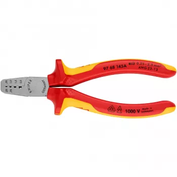 Kabeļu presēšanas kombinētais instruments Knipex 97 68 145 A