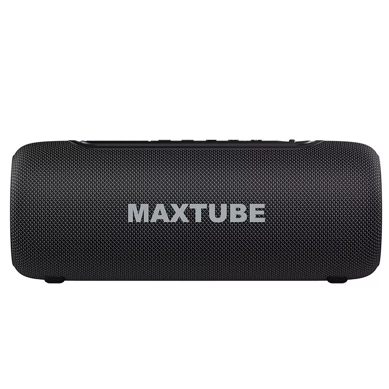 Skaļruņi TRACER MaxTube 20W TWS Bluetooth, melns — pārnēsājama bezvadu audio, stereo skaņa