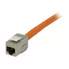 Synergy 21 Keystone Module TP Socket RJ45 CAT6A 500MHz Short with kabelis Clamp - kabelis - Digitāls/Dati