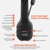 Audiocore 74452 Bluetooth austiņas ar mikrofonu, trokšņu slāpēšana, zvaniem, Call Center, Google Siri, birojam, bezvadu