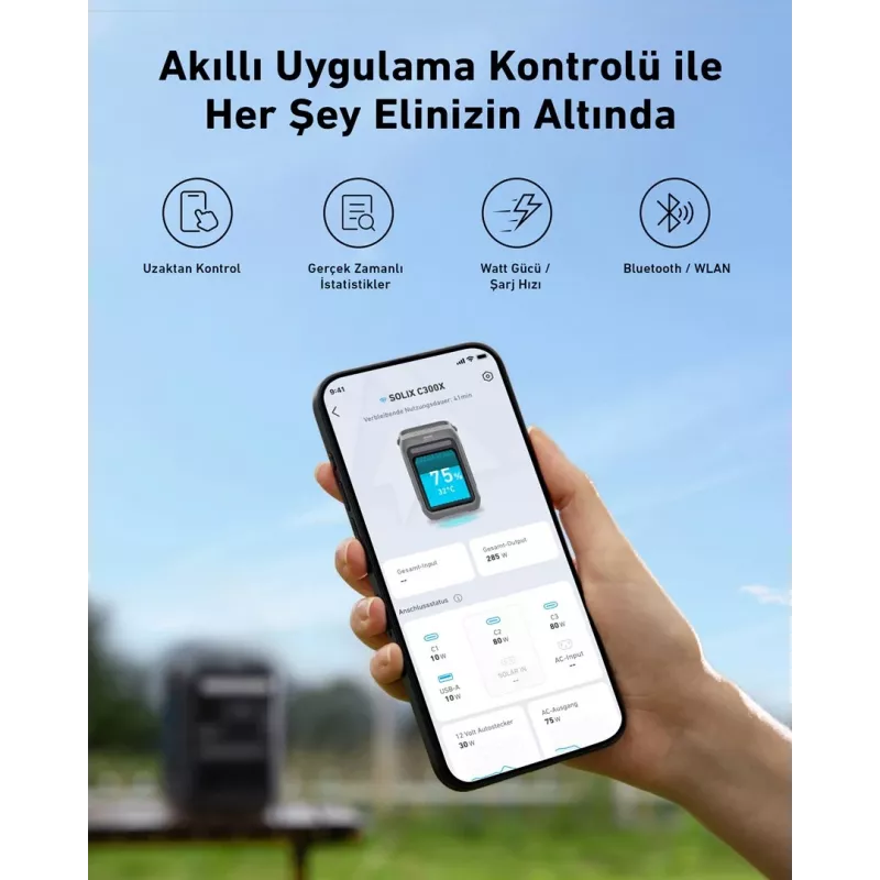 Anker SOLIX C300X pārnēsājama elektrostacija 7 Litija dzelzs fosfāts (LiFePO4) 90000 mAh