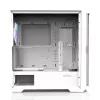 Zalman Z10 DUO ATX ZM-IF120 x4 Balts