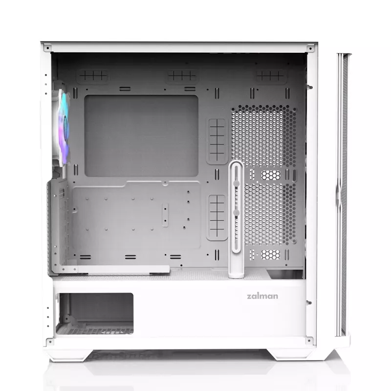 Zalman Z10 DUO ATX ZM-IF120 x4 Balts