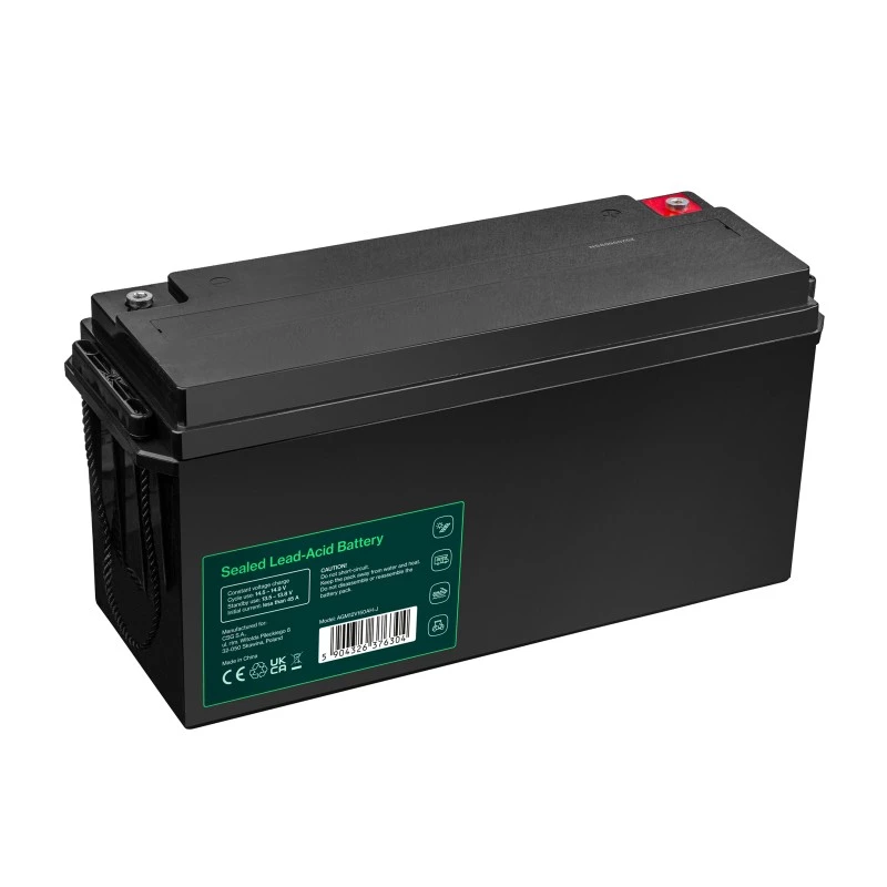 AGM akumulators Green Cell AGM12V150AH-J 12V 150Ah noslēgts svina-skābes