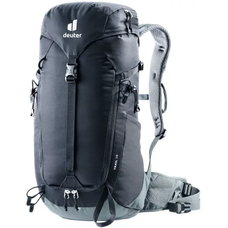 Mugursoma DEUTER Trail 18 I — dienas soma, 18 L, melna/slānekļa