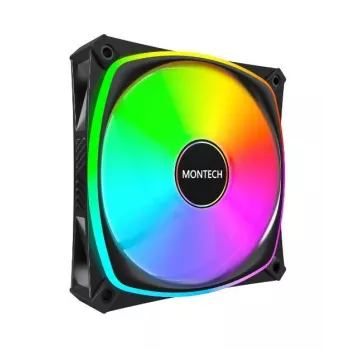 MONTECH AX120 PRO melns 120mm ARGB 3 komplekts