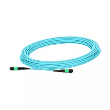 InfiniBand/šķiedru optikas kabelis NVIDIA MFP7E10-N035, MPO uz MPO, 35 m, zils
