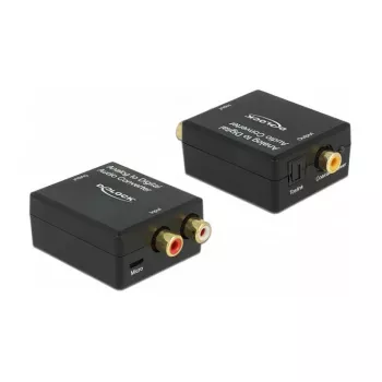 Audio Converter DeLOCK 63468 Melns