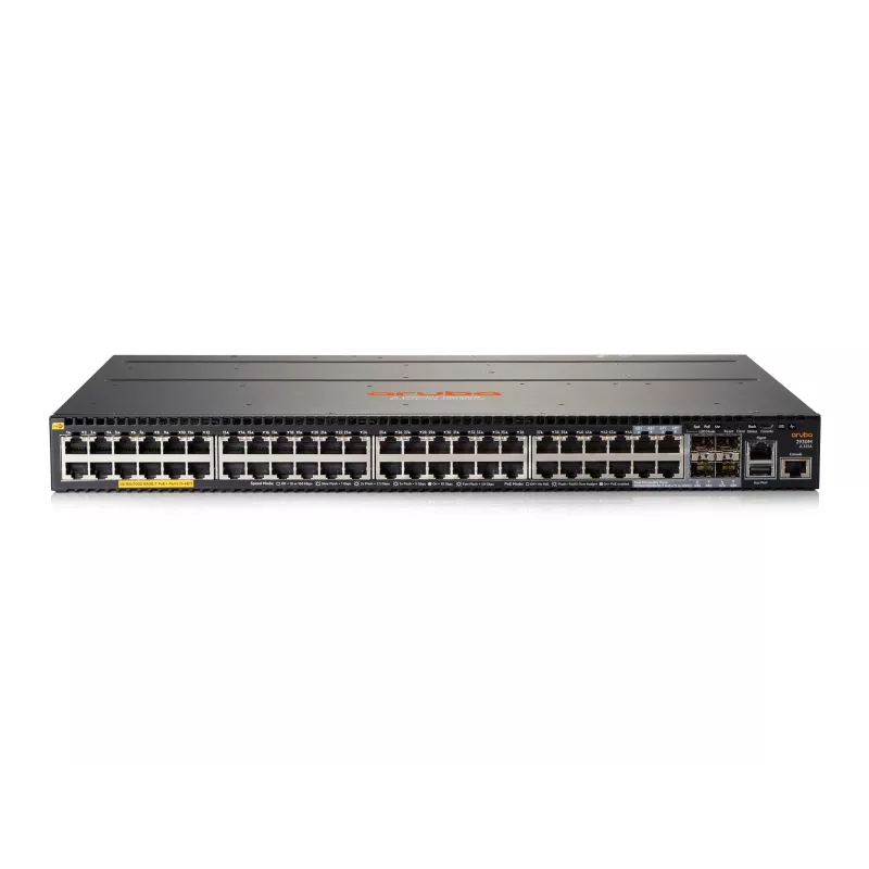 HPE Aruba Networking 2930M 48G POE+ 1-Slot - Slēdzis - L3 - Pārvaldīts - 44 x 10/100/1000 (PoE+) + 4 x Combo Gigabit-SFP - montējams statīvā - PoE+ - bez barošanas bloka (1440 W)