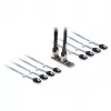DeLOCK pārveidotājs M.2 2280 Key B+M vīrišķais uz 8 x SATA